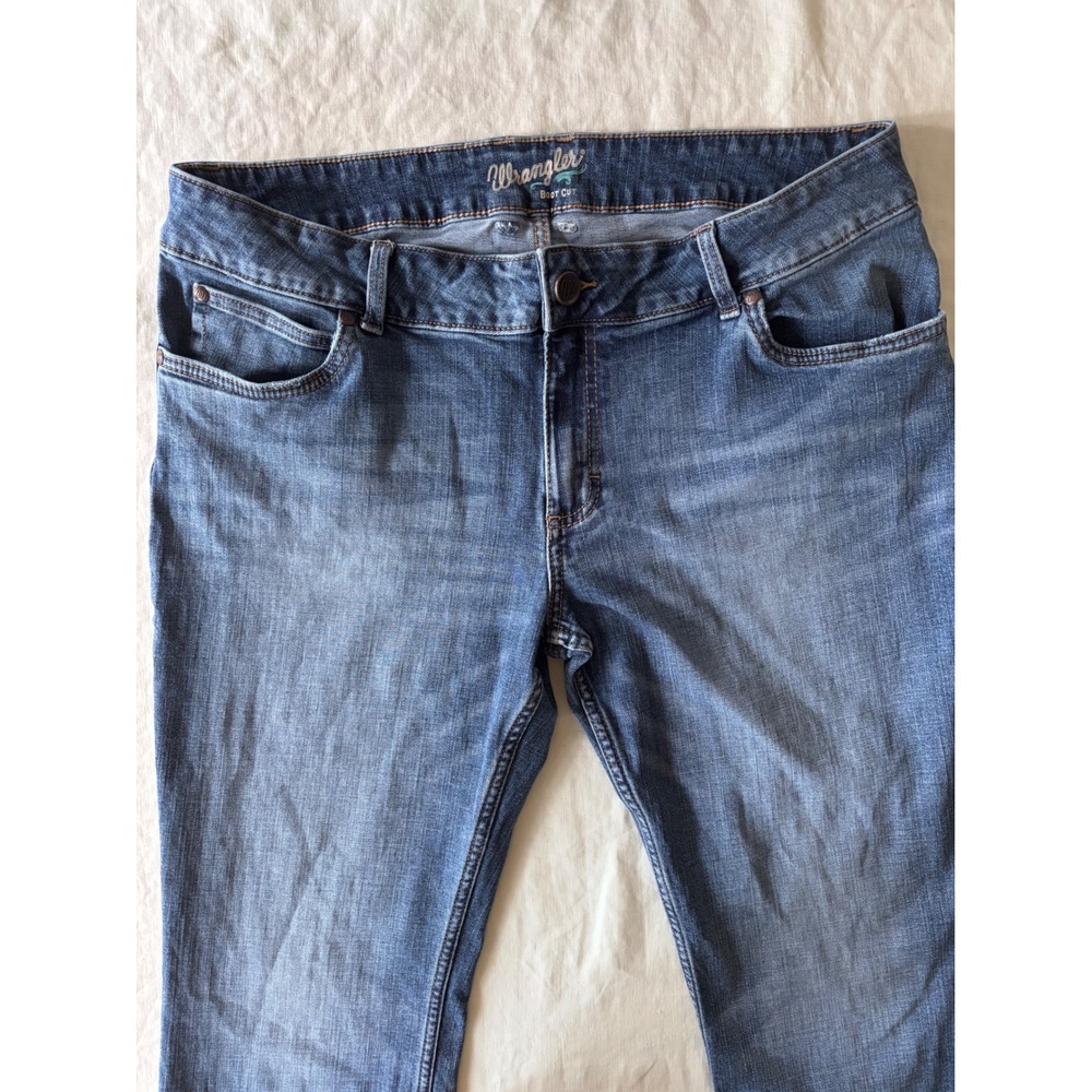 Wrangler Retro Sadie Bootcut Jeans Western Embroidered - SIZE 34 x 34 - Picture 5 of 14